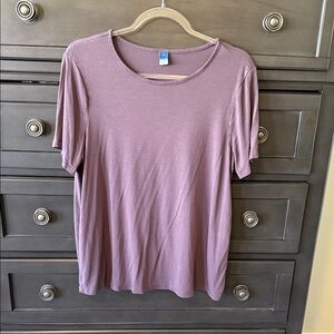 Old Navy Dusty Purple Short Sleeve Tee